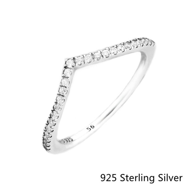 CKK 925 Sterling Silver Shimmering Wish Rings For Women Original Fashion Jewelry Making Anniversary Gift D1892601