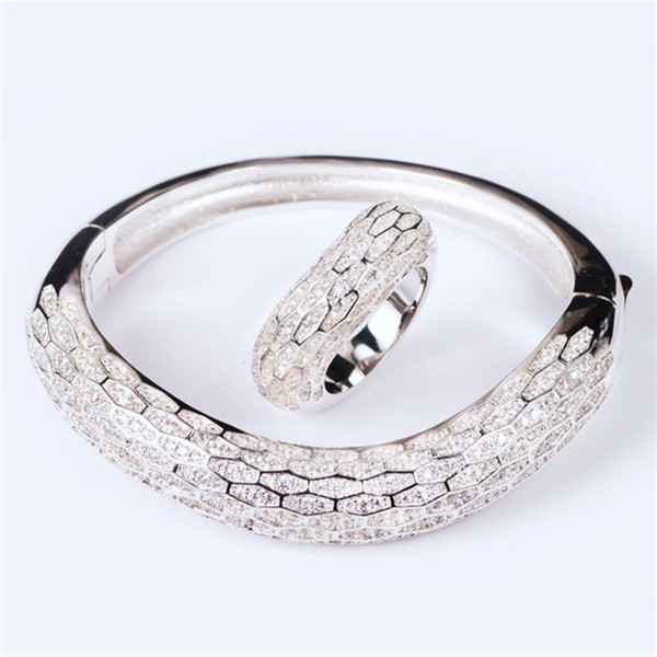 Fashion Animals Rings Designer Bracelets Classic Snake Rings Exquisite Bangles Fashion Bracelet Wedding Rings Luxury Snake Bangle Lover Gift