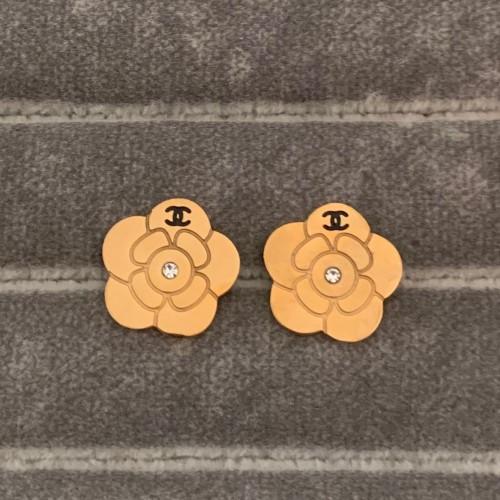 New deluxe Brand Designer gold flower Stud Earrings Letters Ear Stud Earring Wedding Jewelry Accessories for Women girls Free Shipping