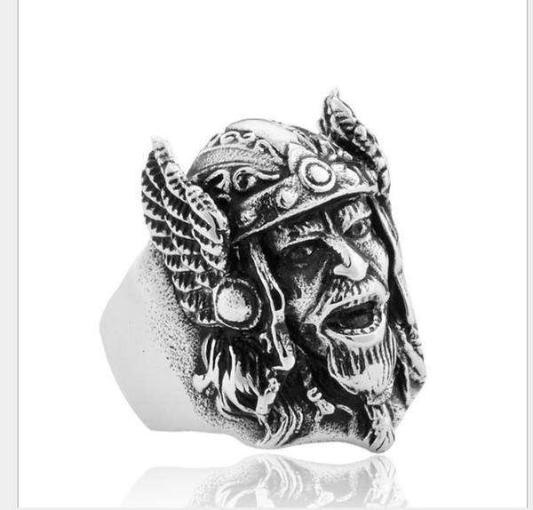 Personality accessories, Nordic mask, men's rings