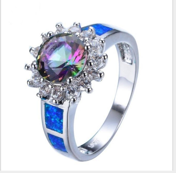 Hot new accessories: classic fashion purple diamond ring