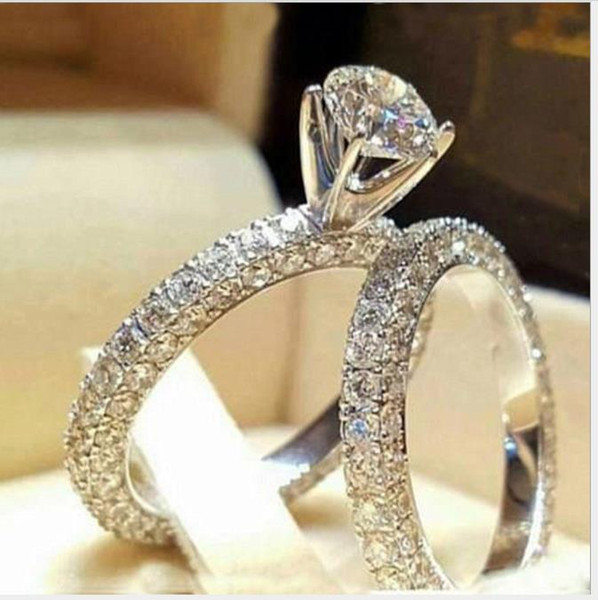 Accessories lovers ring, European fashion lady rings, zircon rings