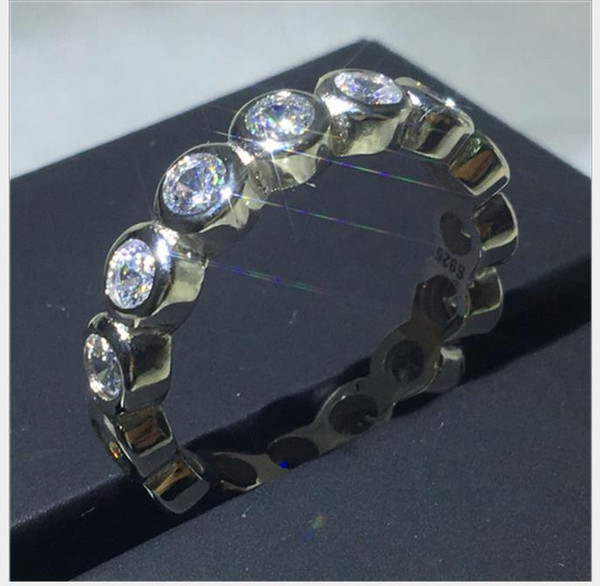 European and American ladies fashion accessories Diamond Rings