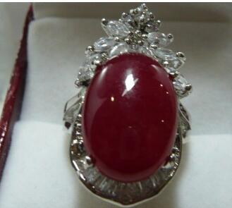 Free Shipping women's latstes Vogue red jades ring size :7-9