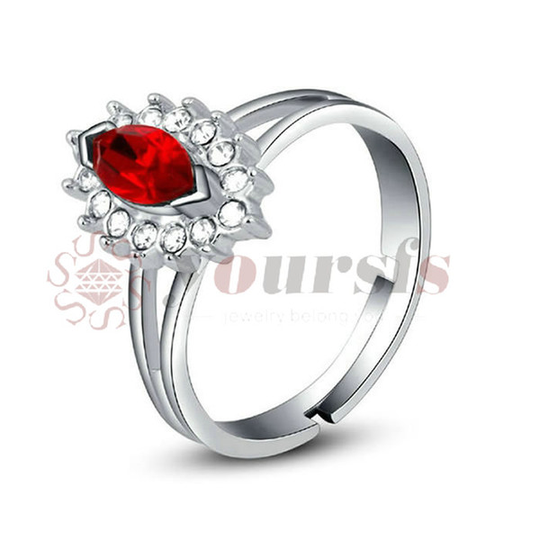 Yoursfs Fashion wedding ring female oval design party rings