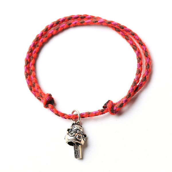 DIY best-selling Maneki-neko, cute bell adjustable Bracelet