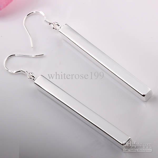 Wholesale - lowest price Christmas gift 925 Sterling Silver Fashion Earrings E02