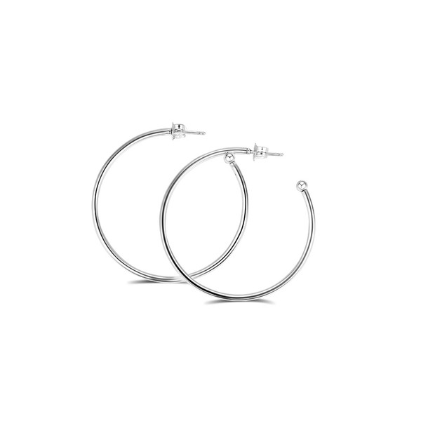 Compatible with Pandora earrings 925 Sterling Silver Hoops of Versatility Earrings For Women European Style Jewelry Original Fashion