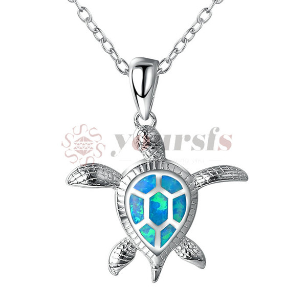 Yoursfs Cute Rhinesttone Crystal Dolphin /Turtle Pendant Necklace 18k Gold Plated Valentine Day