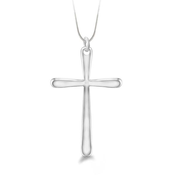 Silver Jewelry Pendant Fine Fashion Cross Pendant 925 jewelry silver plated Necklace Pendants Fashion gift necklace Top Quality