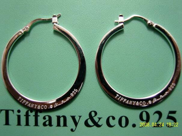 brands WOMEN'S Tiffany925 silver NECKLACE EARRINGS/RING/BRACELET JEWELRY SET Free Shipping