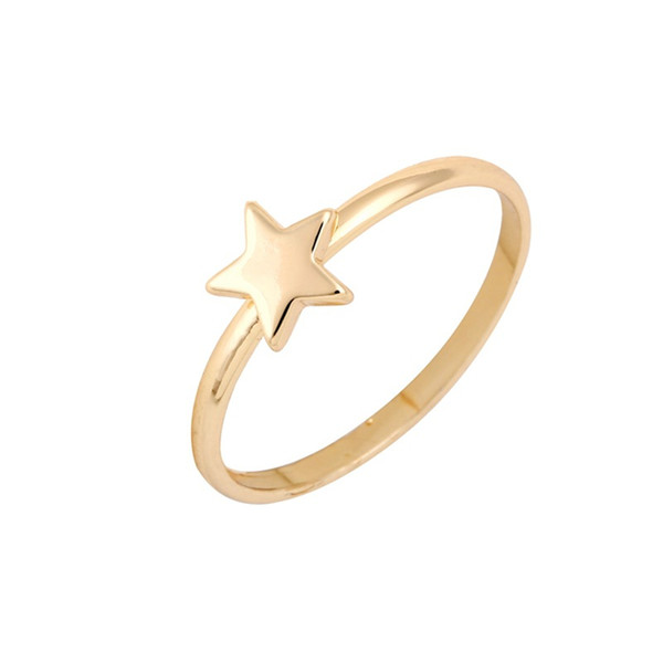 Elegant Quality cut rings Jewelry fashion street Rings Vintage Rock Art Style Star Open Ring jl-335