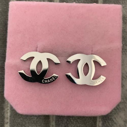 High quality top brand Design stainless steel Earrings men Women summer Jewelry 14k gold silver rose letter Stud Earrings Wedding party