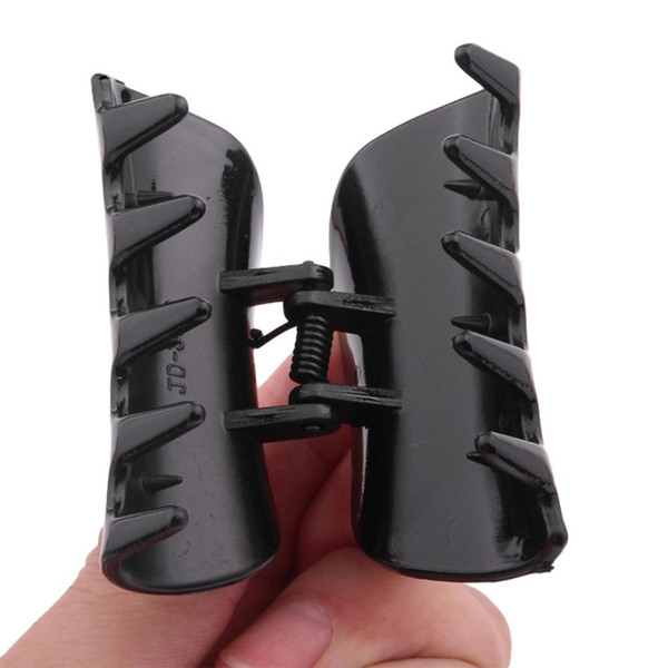Professional Salon Hairstyles Black Modeling Tools 1pc Disc Scratch Black Grab Hair Clips Hairpin Clips Care Hair