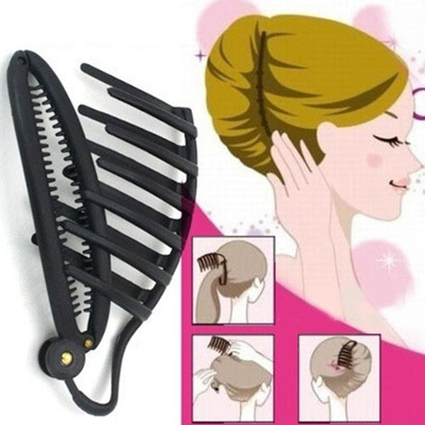 Pro Hair Clip Styling Tools Office Lady Braided Hair Tools Device Flaxen Salon Accessories for Women Girls