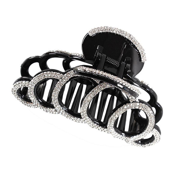 Large Rhinestones Jaw Clips Strong Hair Claw Clips Hair Clamps Accessories for Women