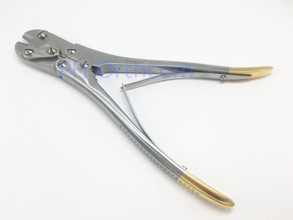 Plate/wire/pin cutting forcep with TC