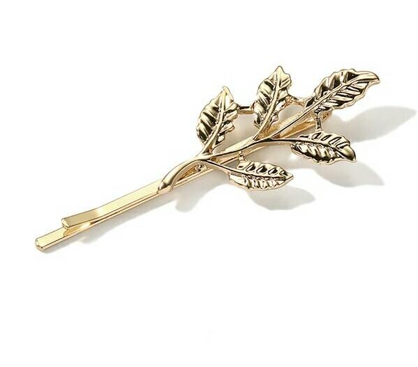 LUI HAI Clip HairPin New Arrival Women's Hairpin Clip Golden Color South Korean Jewlry 10pcs/Lot Drop Shipping