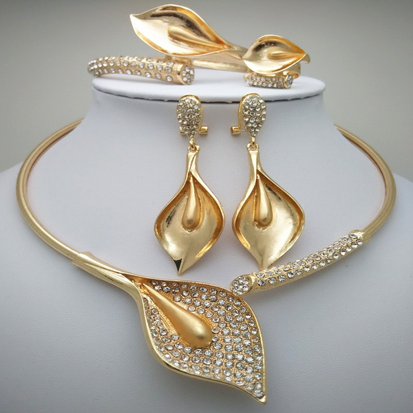 NEWS Kingdom Ma Nigerian Wedding African Beads Zinc Alloy Jewelry Sets Dubai Jewelry Sets Necklace Bracelet Earrings Ring