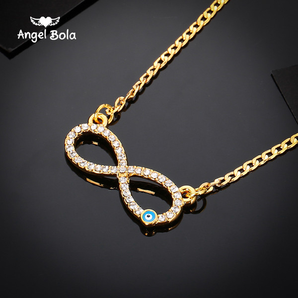 Fish Eye Pendant Crystal Muslim Pendant Copper Gold Plated 18K Islamic Religious Supplies Export Middle East Hot Style