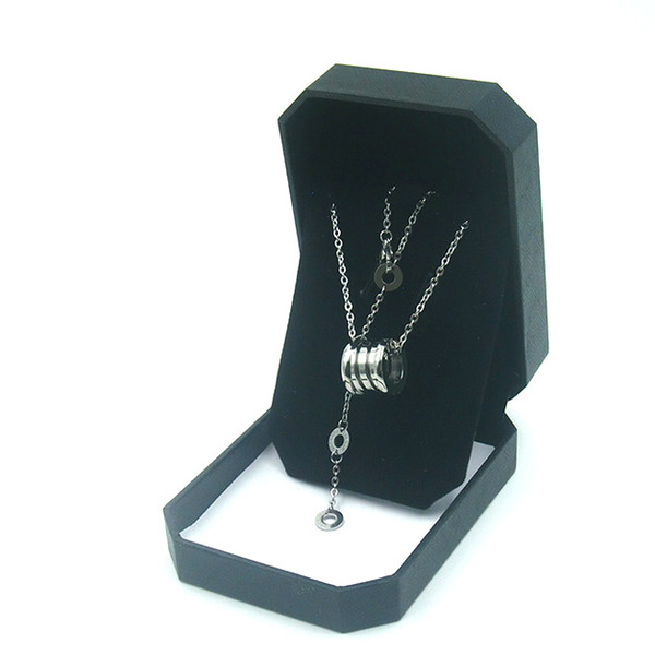 High Quality Luxury Silver Spring Pendant Necklace Womens Wedding Necklaces Jewelry with Original Box Card Engagement Gift