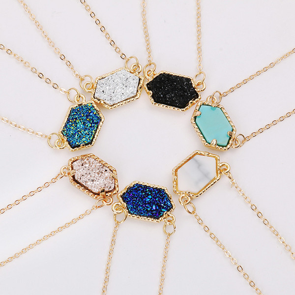 New Necklace Women Short Chain Star Pendant Chains and Necklaces Gift Ethnic Bohemian Style Choker Choke