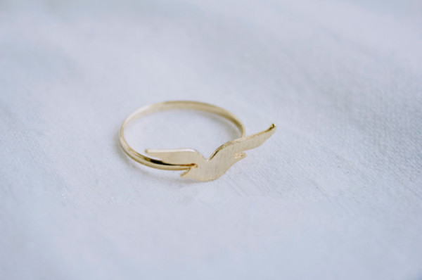 2018 Wholesale rings for girls Wholesale - Korea Style Bird Finger Lover Ring Unisex Knuckle Ring Jewelry