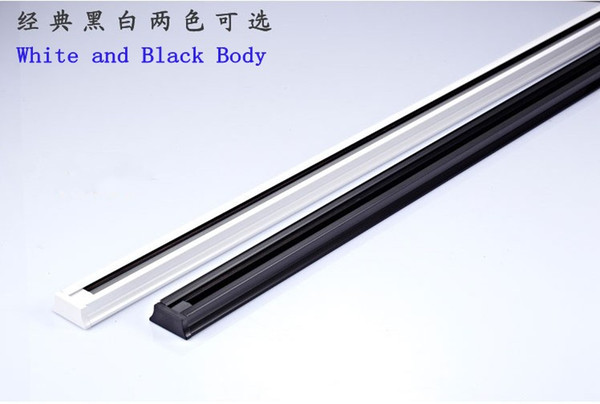 1m 1.5m Slide Tank Led Track Light Rail Background Wall Line Aluminum Slide Rail Connector White Or Black Optional Free Shipping