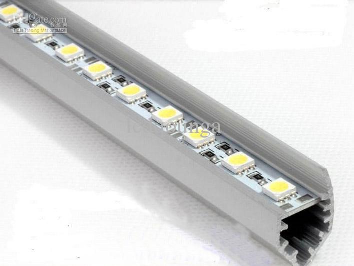 1m 5050 SMD LED Rigid Strip Lights Lamp 72 leds Hard Article Light Bar+ 