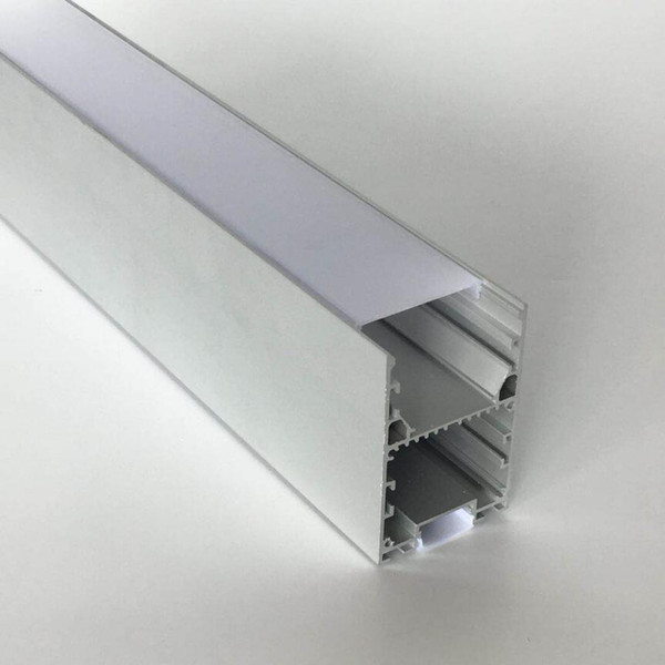 Free Shipping 1.2m/pcs 1.8m/pcs Big Size LED Extruded Aluminum Profile Housing Using For LED Strip Light PC Diffuser