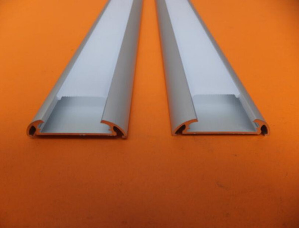 Free Shipping short anodized and CNC deep process aluminium profiles for LED strip