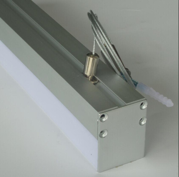 Free Shipping high quality Suspended DIY Office Pendant Aluminium Housing Led Linear Light 1.8m/pcs 18m/lot