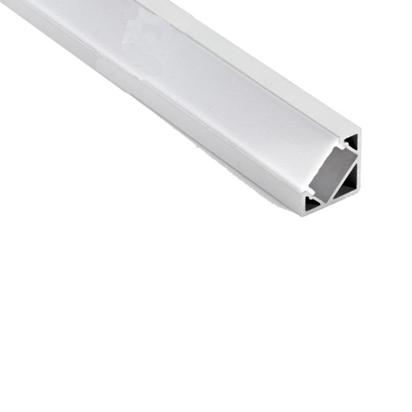 300 X 2M sets/lot 30 degree beam corner aluminum profile led L shape led aluminium profile for wardrobe led lamps