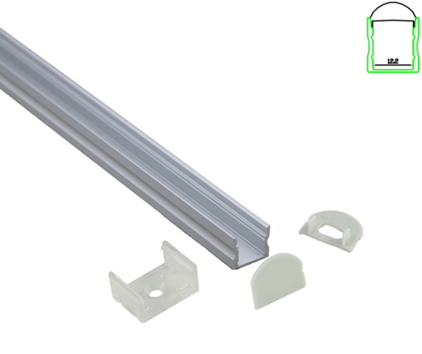 10 X 2M sets/lot 30 degree corner aluminum profile led Domed type aluminium led channels for wall ceiling lamp