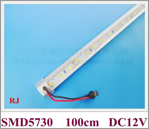 high bright SMD 5630 LED light bar LED rigid strip bard strip DC12V 100cm 60 led 12W free shipping