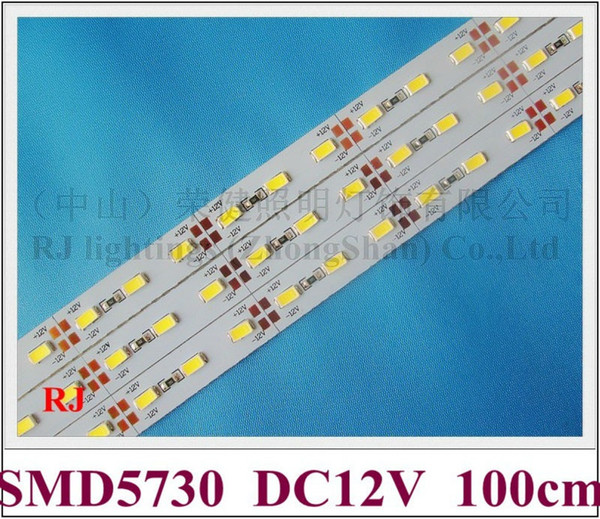 LED rigid strip LED light bar cabinet light 100cm 72 led SMD 5730 DC12V 21W white / warm white CE ROHS high bright