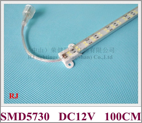 5730 LED cabinet light aluminum LED rigid strip light bar hard strip DC12V 100cm / 50cm SMD5730 waterproof / non-waterproof