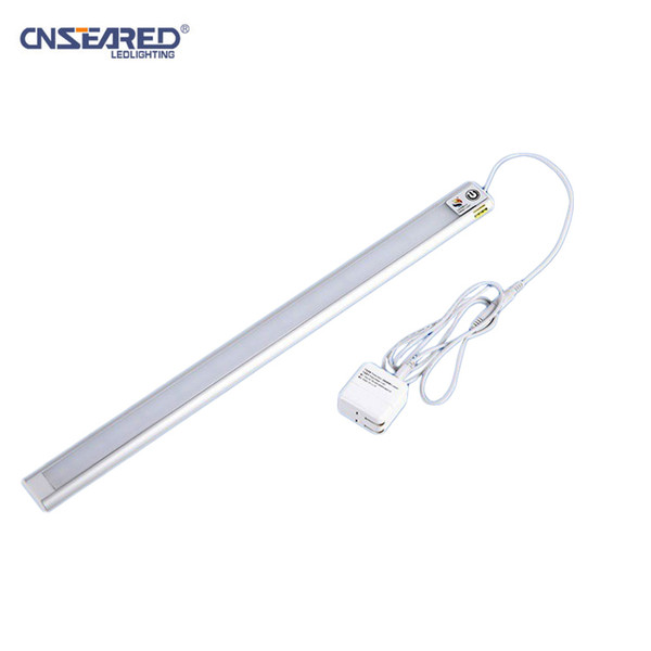 8W 50cm Touch Sensor Switch Slim Thin High Brightness LED Bar Lights Energy Saving Fluorescent Cabinet Light Lamp for Kitchen