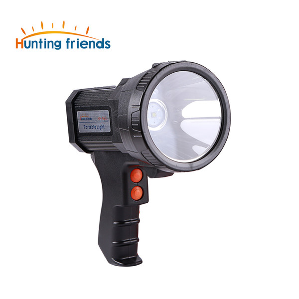 16pcs/lot Superbright USB Gun Flashlight Rechargeable 18650 Battery Included 3 mode Tactiacl Spotlight with side light