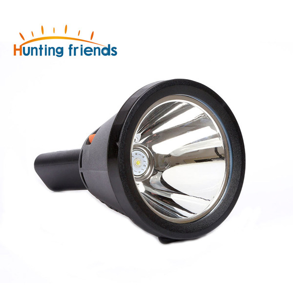 12pcs/lot Hunting friends Powerful LED Flashlight Portable Light 18650 Lithium Battery Torch Waterproof Rechargeable Flashlight