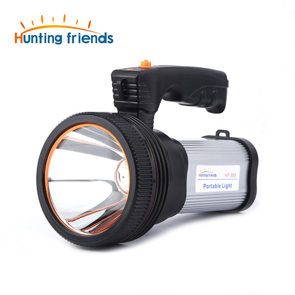 12pcs/lot Hunting friends Super Bright LED Portable Light(Built-in 9000mA li-ion Battery)+USB Chaging cable+ Shoulder Strap