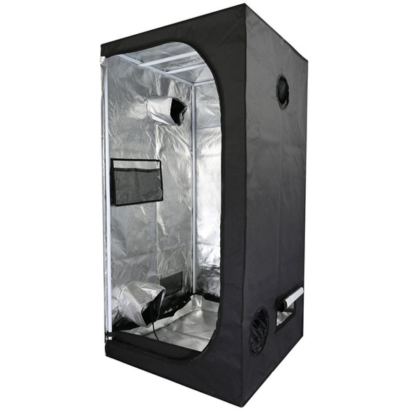 Grow Tent Reflective Mylar tentage with Obeservation Window and Floor Tray for Indoor Flowers Plant Growing