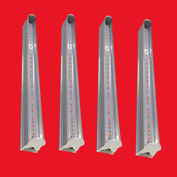 Integrated T5 Led Grow Light Tube licht Full Spectrum Phyto Lamp Pot Plant Hydroponics Tube t5 30 45 60 cm + Clamp