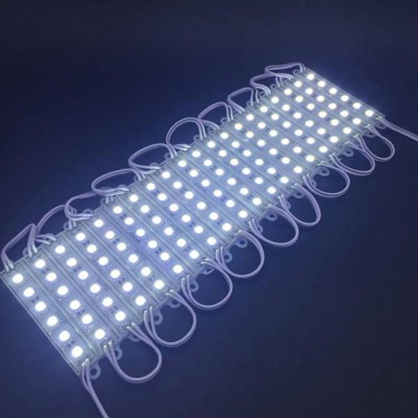 LED Module 5050 SMD 6 LEDs DC 12V Waterproof IP65 LED Sign Backlight Modules Advertising Light Box Modules 500pcs/lot