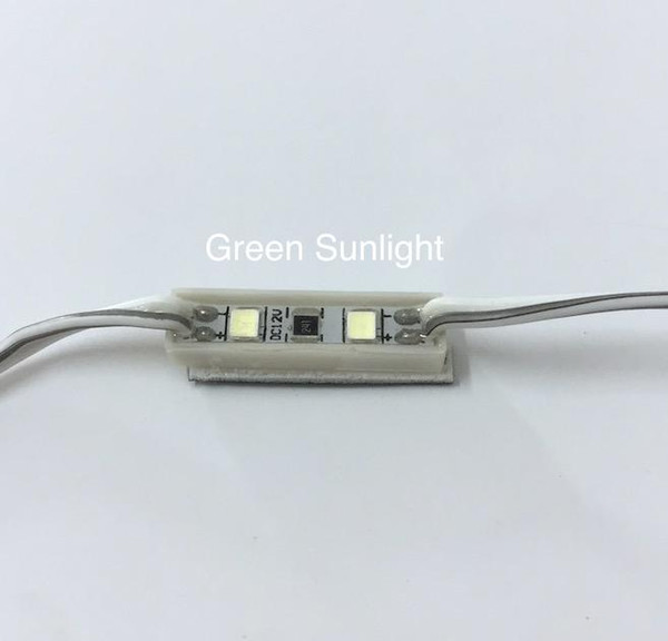 0.24W led module 12V 2led 2835 chip sanan led high quality have red ,blue ,white ,yellow color can use many place