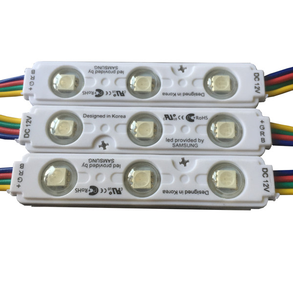 IP68 single color LED modules lights DC12V SMD5050 LED modules lighting LED moudle lights waterproof pixel Backlights for channer letter