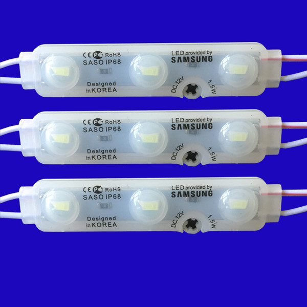 SMD5630 injection Led Module with lens Waterproof LED Module lighting Led Sign Backlights For Channel Letters advertisement