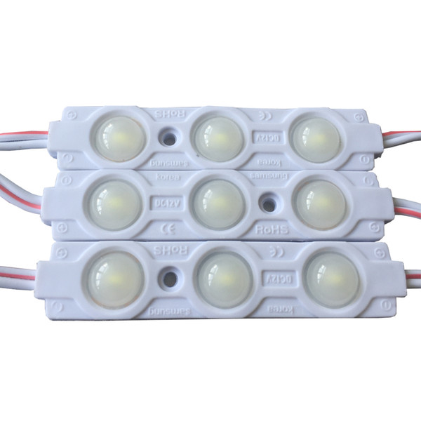 IP68 Samsung SMD 5630 5730 led module Light Advertising lamp 1.5W 3Leds Sign Backlights Waterproof 12V white SAMSUNG chip