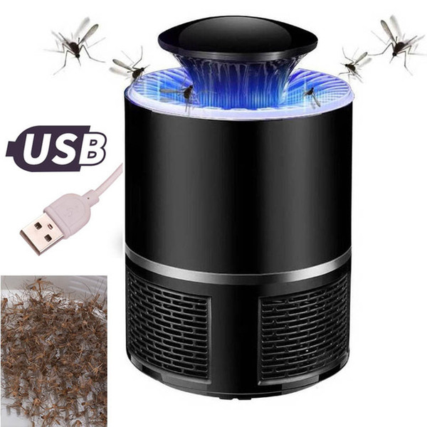 USB Photocatalyst Mosquito killer lamp Mosquito Repellent Bug Insect Trap light UV Light Killing Trap Lamp Fly Repeller