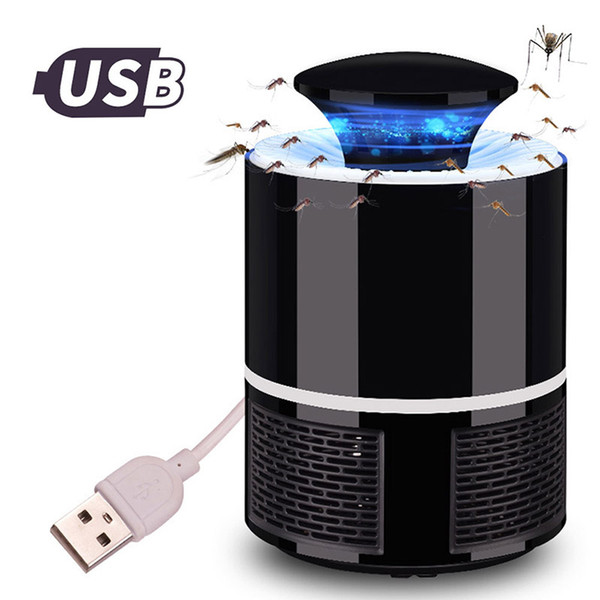 USB Mosquito Killer Lamp Photocatalyst Insect Killer Lamp UV Light Killing Bug Zapper Fly Insect Mosquito Trap